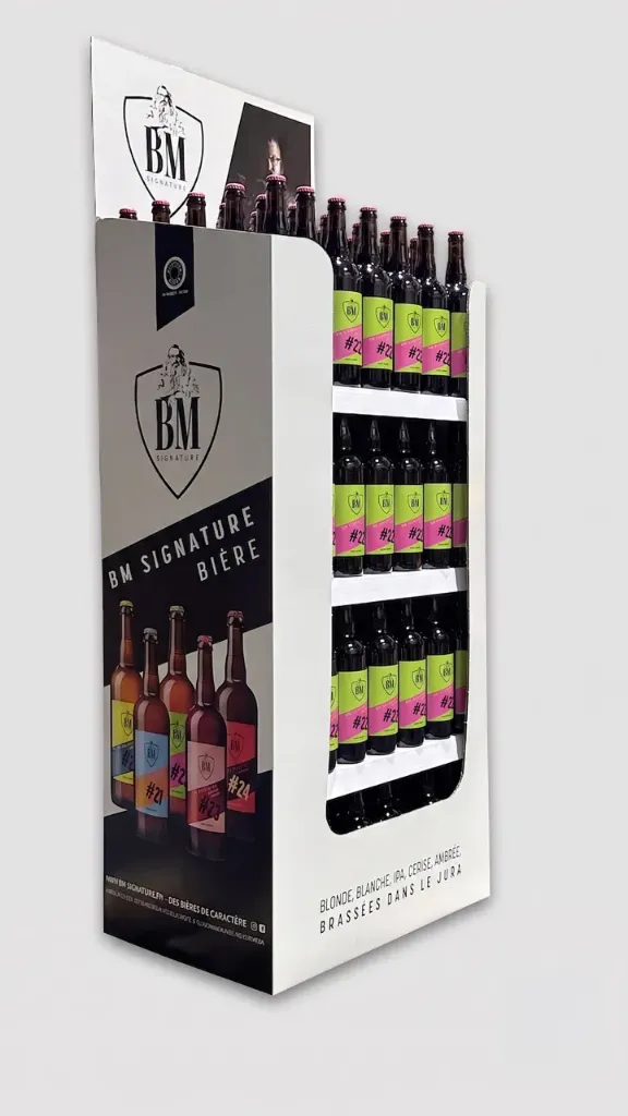 Présentoir IPA 6° - 140 x 75cl