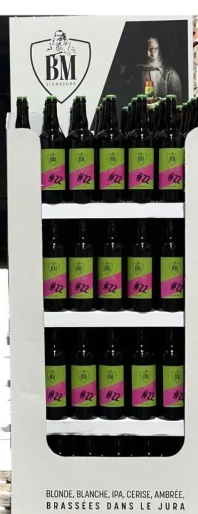 Présentoir IPA 6° - 140 x 75cl