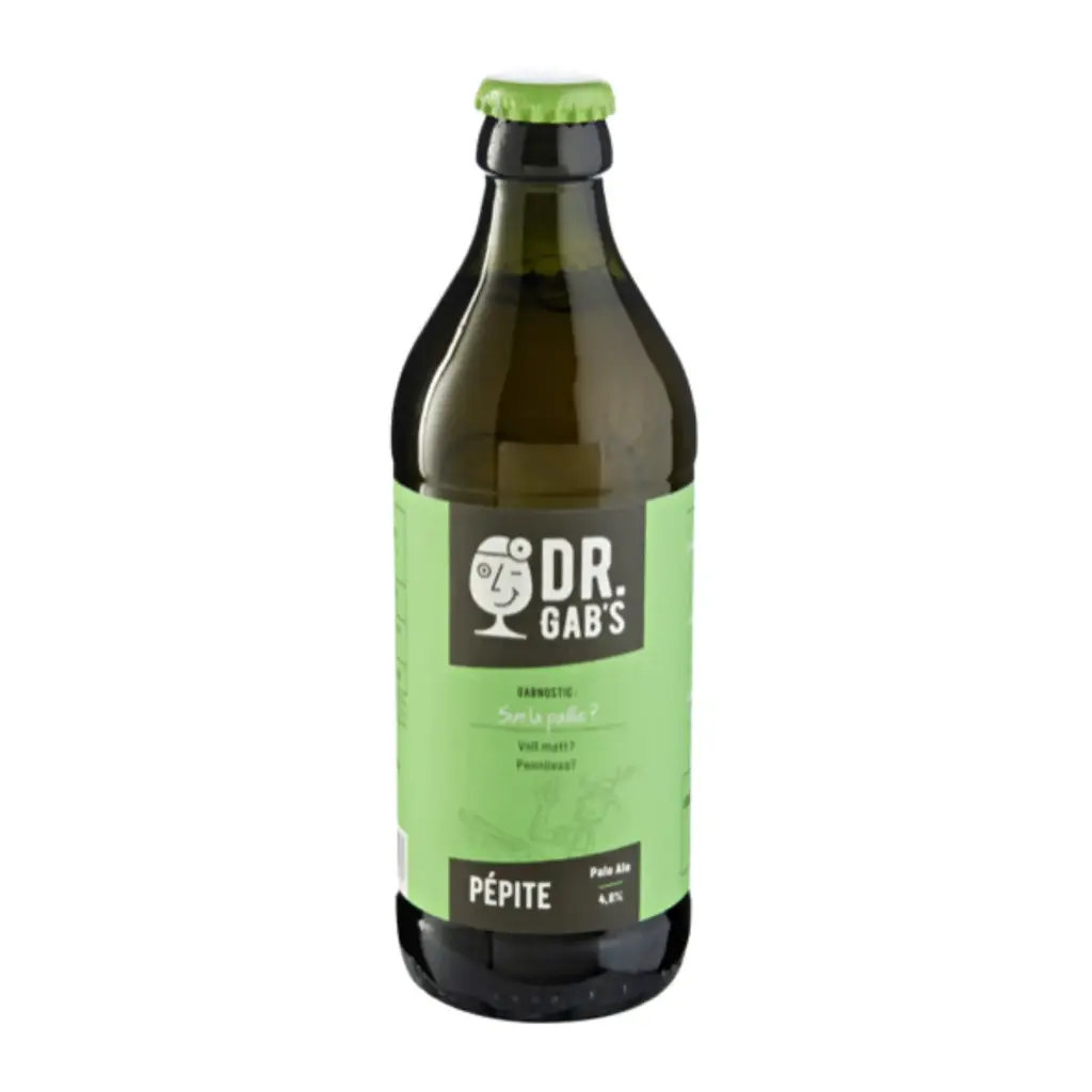 Dr Gab's Pépite Pale ale ss gluten (6°) 24x33cl   