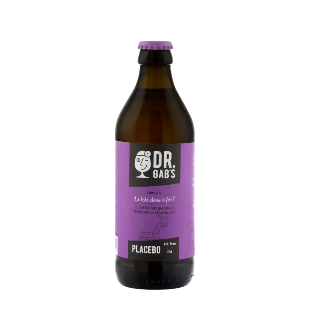 Dr Gab's Placebo (0,5°) 24x33cl (alcohol free)