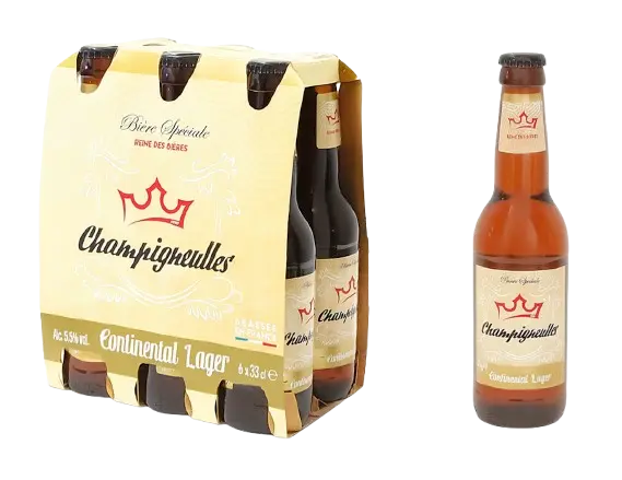 Bière Champigneulles Lager 5,5° Pack 3x6x33clVP 