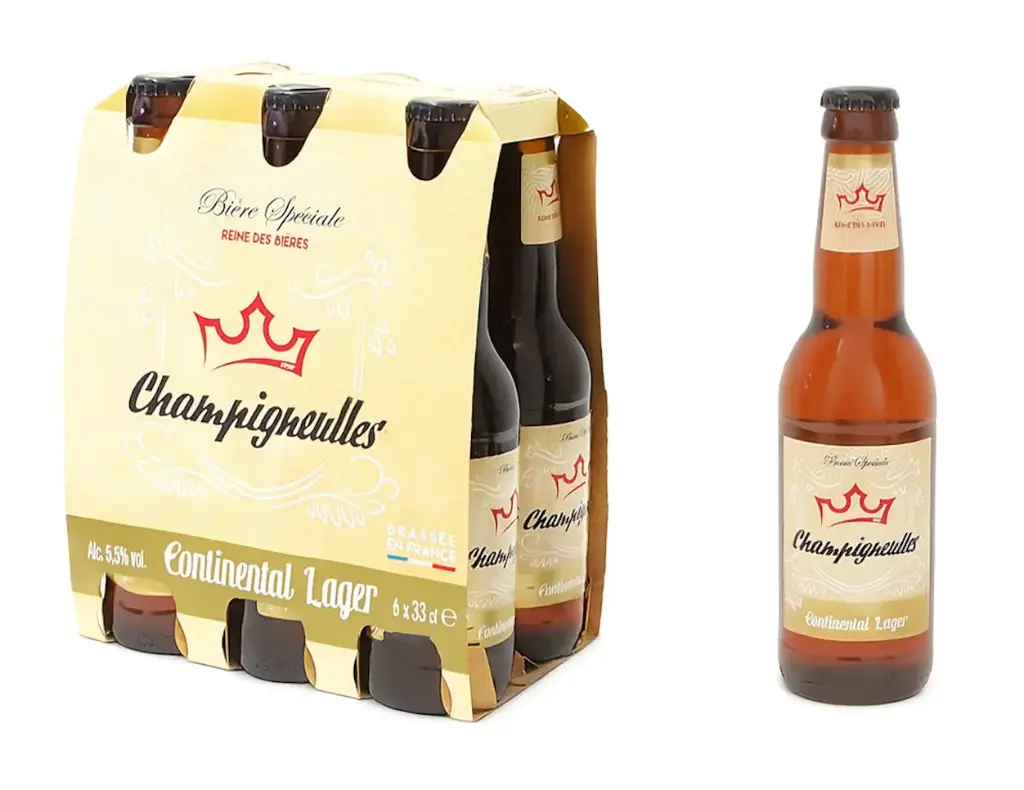 Bière Champigneulles Lager 5,5° Pack 3x6x33clVP 