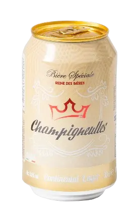 Bière Champigneulles Lager 5,5° 33cl can  