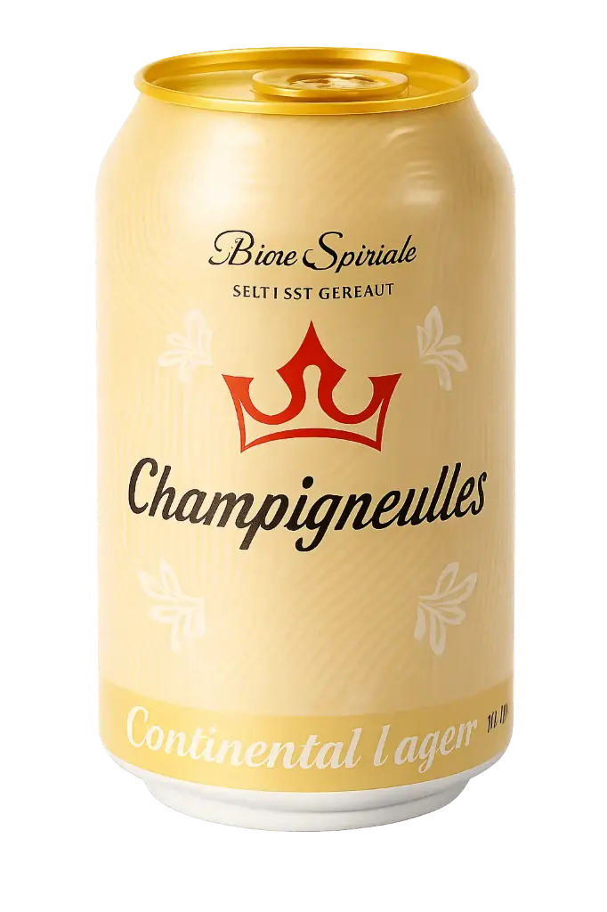 Bière Champigneulles Lager 5,5° 33cl can  
