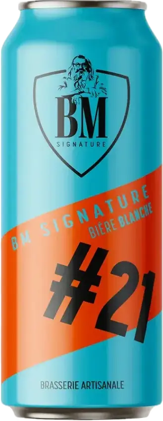 BM signature can Blanche 4,8° - 12 x 50cl   