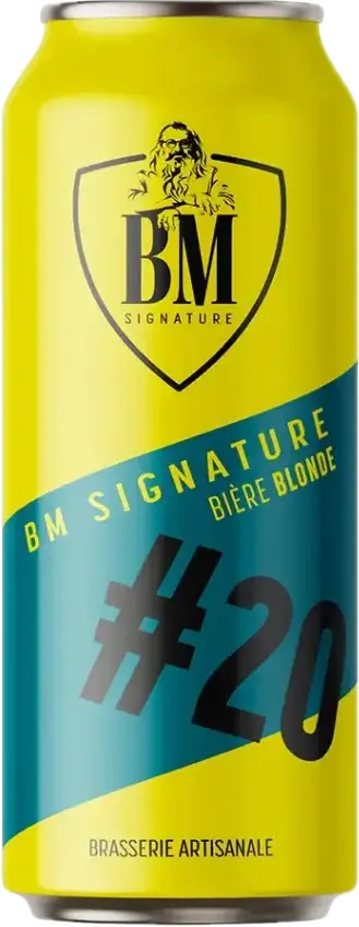 BM signature can Blonde 6° - 12 x 50cl    