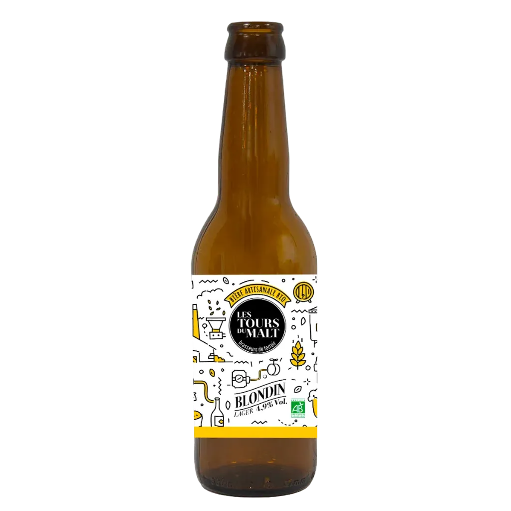 Blondin Lager 4,9° - 24 x 33cl
