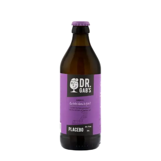 Dr Gab's Placebo (0,5°) 24x33cl (alcohol free)