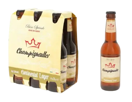 Bière Champigneulles Lager 5,5° Pack 3x6x33clVP 