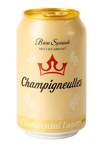 Bière Champigneulles Lager 5,5° 33cl can  